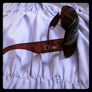 VINTAGE translucent Christian Dior sunglasses